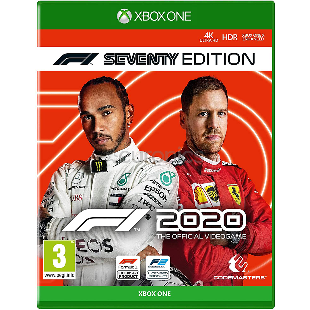 Игра F1 2020 Seventy Edition для Xbox One