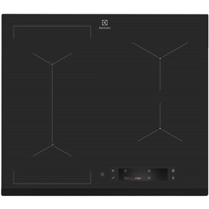 Electrolux, platums 59 cm, melna - Iebūvējama indukcijas plīts virsma EIS6648