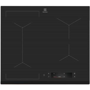 Electrolux 900 SensePro, width 59 cm, frameless, dark grey - Built-in Induction Hob EIS6648