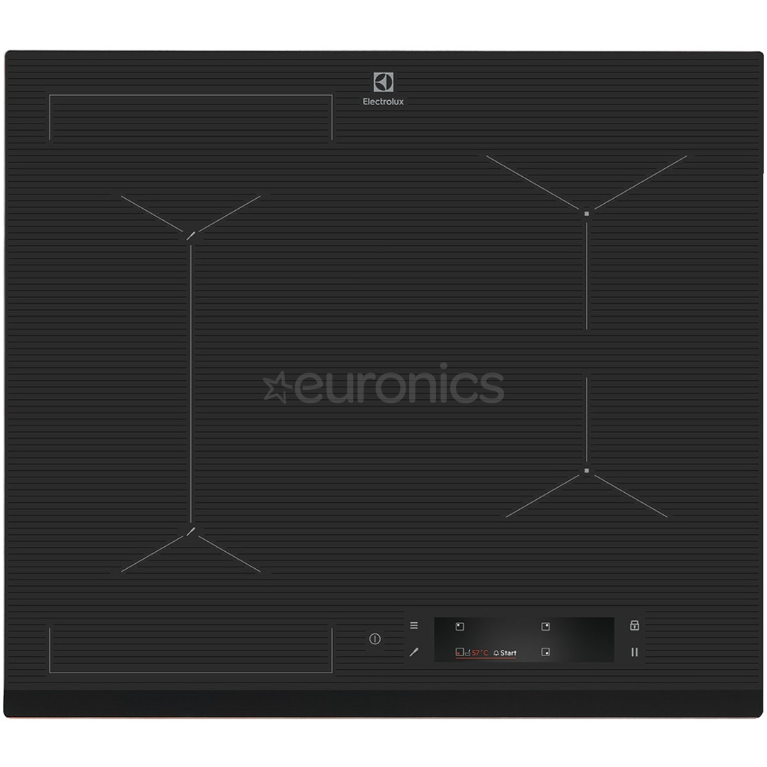 Electrolux 900 SensePro, ширина 59 см, без рамы, темно-серый - Интегрируемая индукционная варочная панель