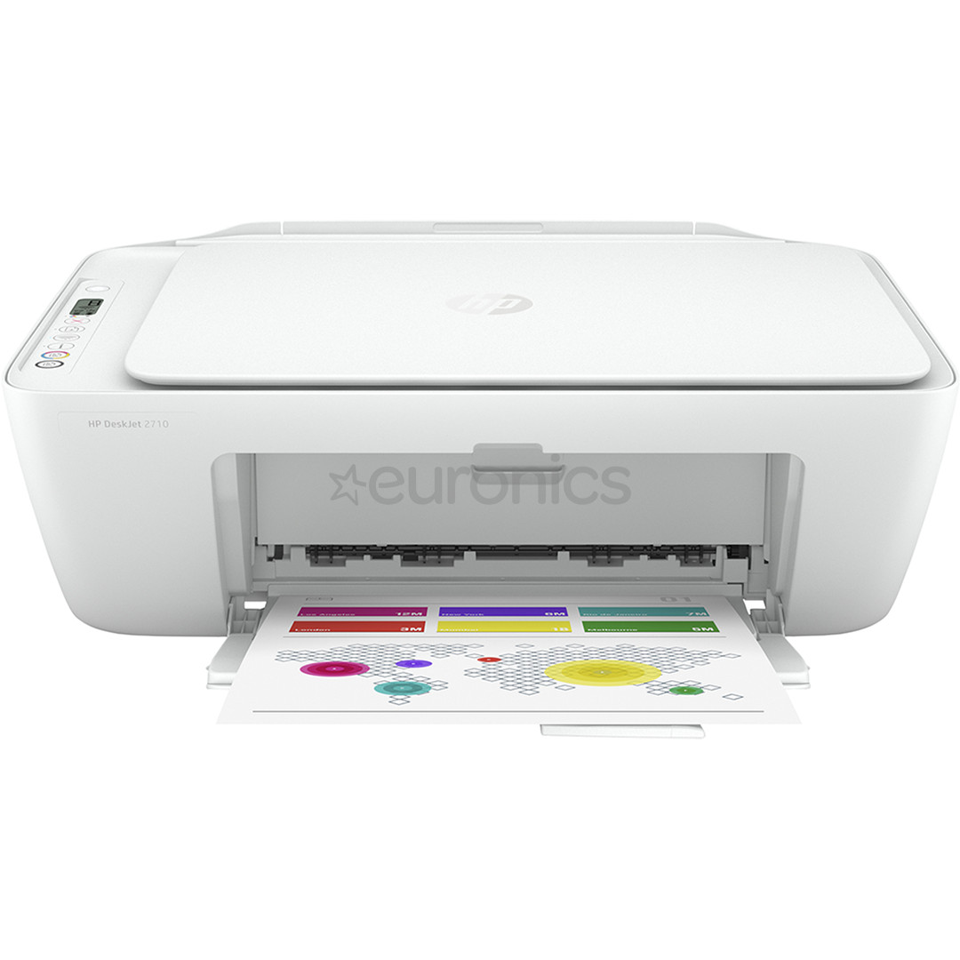 Multifunctional inkjet color printer HP DeskJet 2710 All-in-One