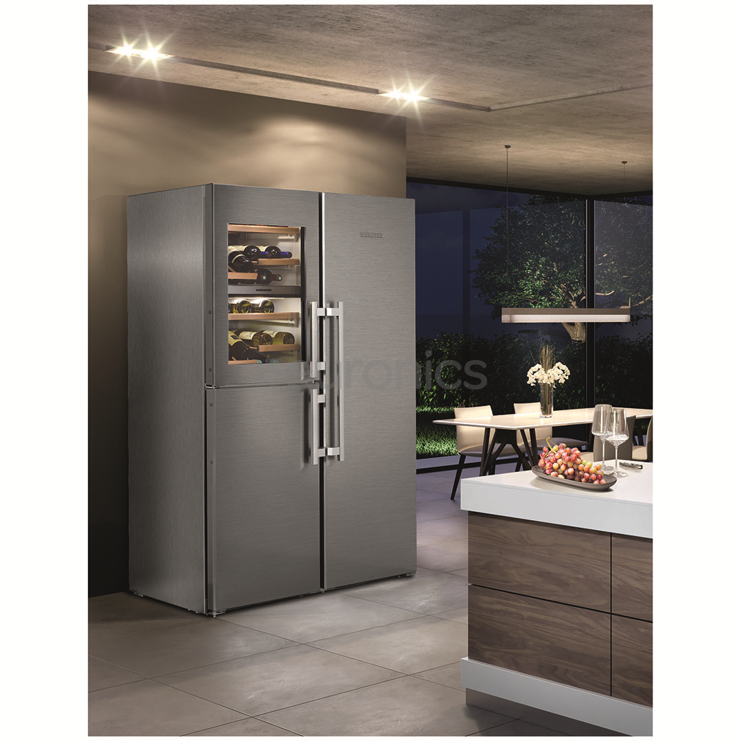 Ledusskapis Side-by-side PremiumPlus, Liebherr / augstums: 185 cm