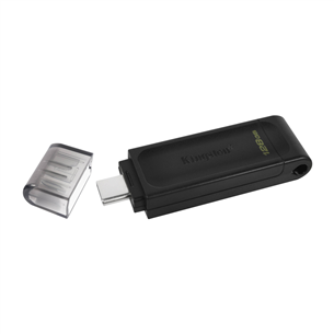 USB-C zibatmiņa DataTraveler 70, Kingston / 128GB