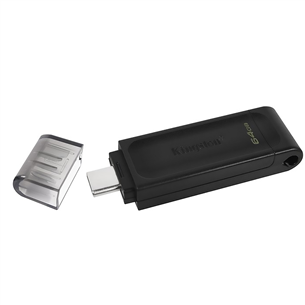 USB-C zibatmiņa DataTraveler 70, Kingston / 64GB