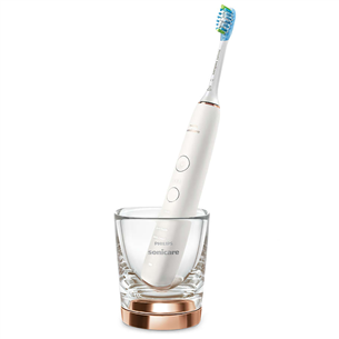 Saga Directly Thigh Philips Sonicare DiamondClean 9000, travel case, white/copper - Electric  toothbrush, HX9911/94 | Euronics