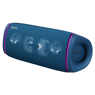 Sony SRS-XB43, zila - Portatīvais bezvadu skaļrunis