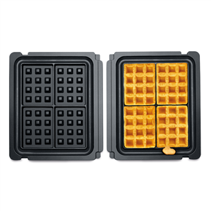 Sage, black - Waffles plates