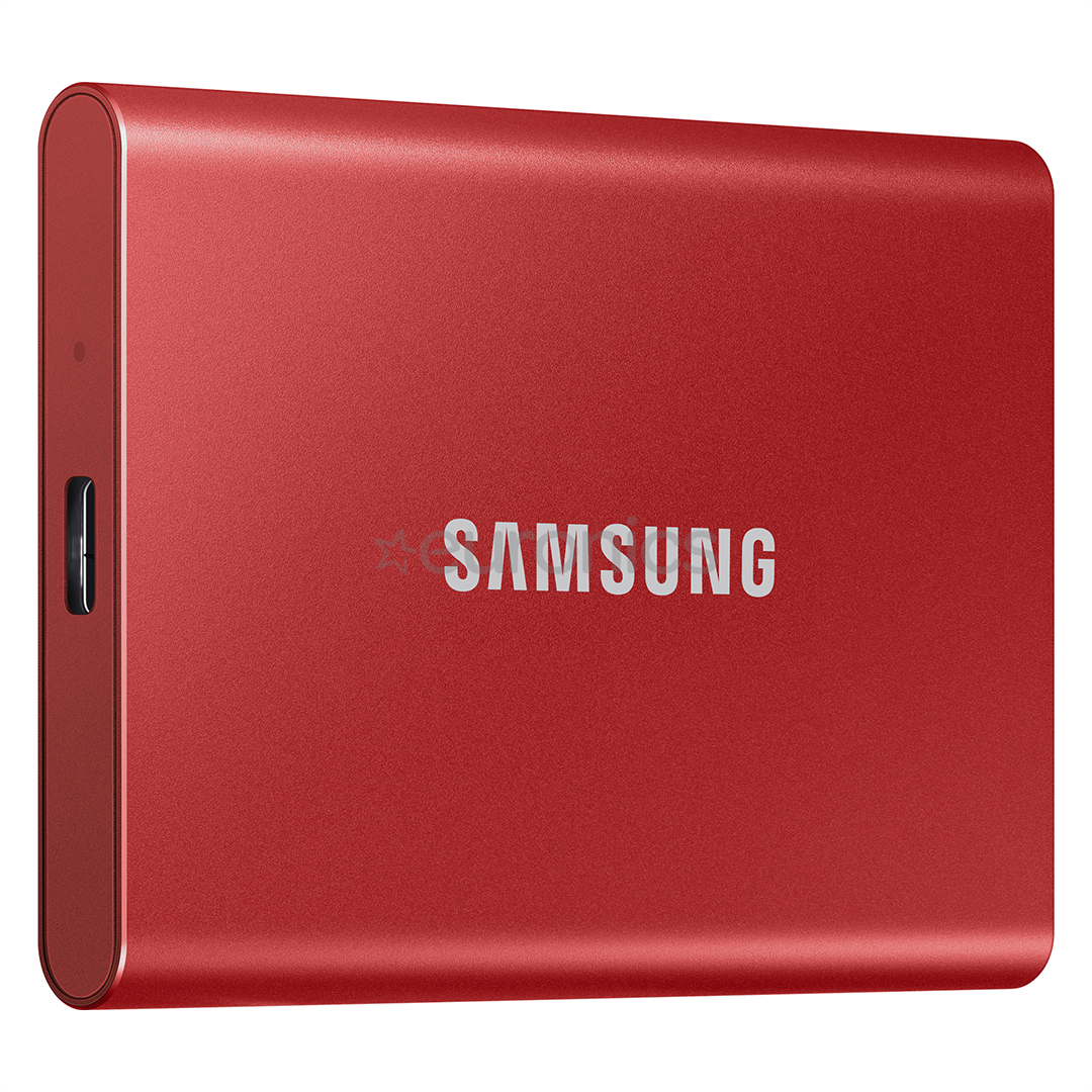 Samsung T7, 1 TB, USB 3.2, red - Portable SSD