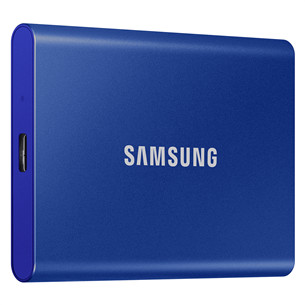 Samsung T7, 1 TB, USB 3.2, blue - Portable SSD MU-PC1T0H/WW