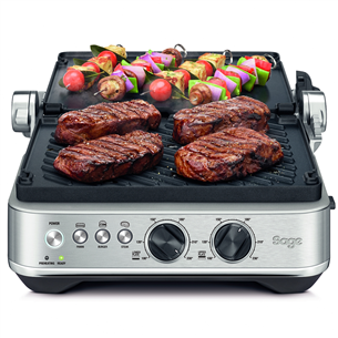 Sage the BBQ & Press™ Grill, 1800 W, nerūsējošā tērauda - Elektriskais grils