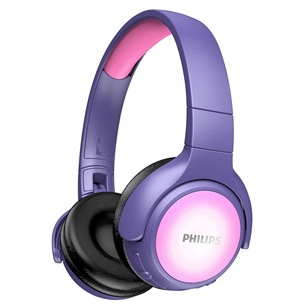 Philips TAKH-402, фиолетовый - Детские накладные беспроводные наушники