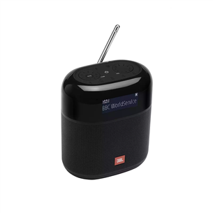 JBL Tuner XL, FM, DAB/DAB+, Bluetooth, перезаряжаемый аккумулятор - Портативное радио JBLTUNERXLBLKEU