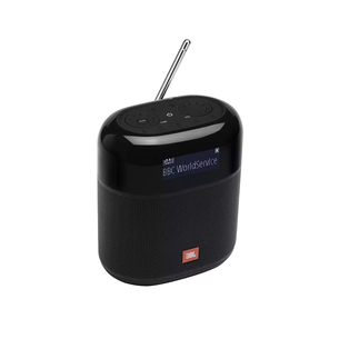 JBL Tuner XL, FM, DAB/DAB+, Bluetooth, rechargeable battery, black - Portable radio JBLTUNERXLBLKEU