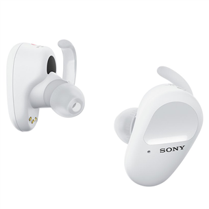 Sony WF-SP800N, white - True-wireless Earbuds