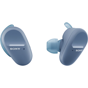 Sony WF-SP800N, zila - Bezvadu austiņas
