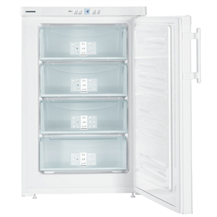 Liebherr, SuperFrost,  103 L, height 86 cm, white - Freezer