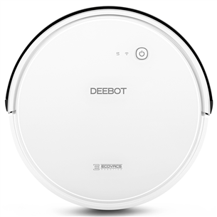 Ecovacs, vacuuming and mopping, white/black - Robot Vacuum cleaner