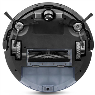 Ecovacs, sausā un mitrā uzkopšana, balta/melna - Robots putekļu sūcējs