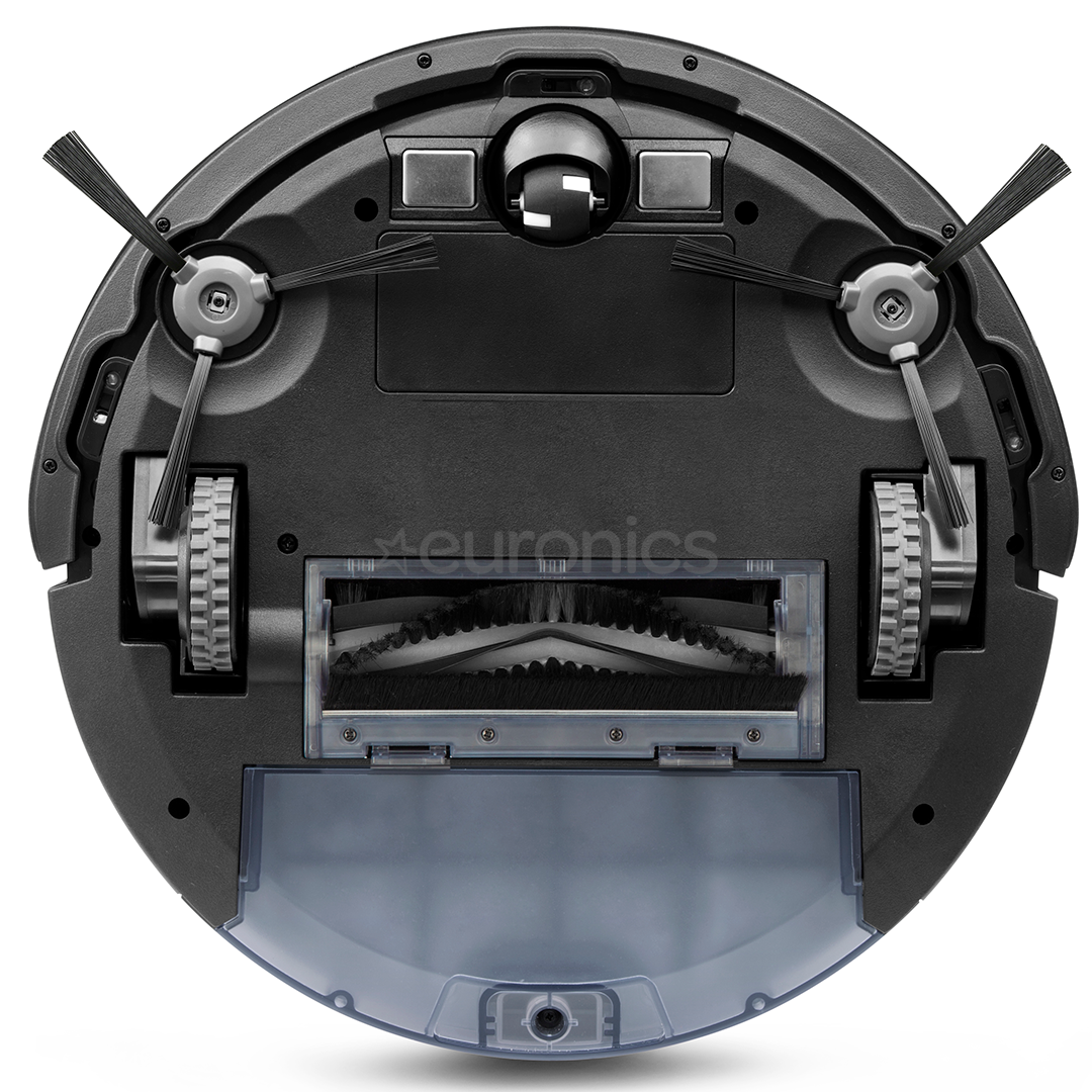 Ecovacs, sausā un mitrā uzkopšana, balta/melna - Robots putekļu sūcējs