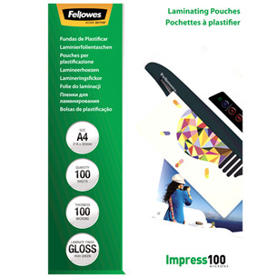 Laminēšanas kabatas A4, Fellowes 5351111