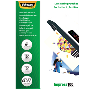 Fellowes Laminating pouches A4 - Laminating pouches 5351111