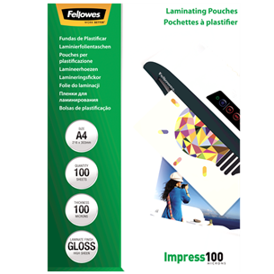 Fellowes Laminating pouches A4 - Пленка для ламинирования 5351111