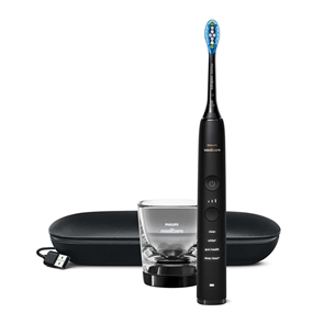 Philips Sonicare DiamondClean 9000, travel case, black - Electric toothbrush HX9911/09