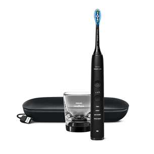 Philips Sonicare DiamondClean 9000, ceļojumu futrālis, melna -  Elektriskā zobu birste HX9911/09