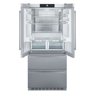 Liebherr, ice maker, 523 L, height 204 cm, inox - SBS Refrigerator