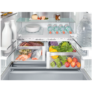 Liebherr, ice maker, 523 L, height 204 cm, inox - SBS Refrigerator