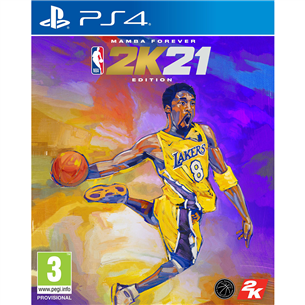 PS4 game NBA 2K21 Mamba Forever Edition