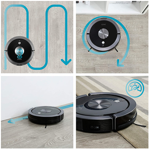 ZACO A9s, vacuuming and mopping, black/grey - Robot vacuum cleaner