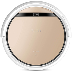 Zaco V5s Pro Wet & Dry, vacuuming and mopping, gold/white - Robot vacuum mop 501731
