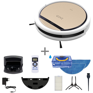 Zaco V5s Pro Wet & Dry, vacuuming and mopping, gold/white - Robot vacuum mop