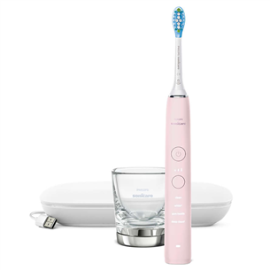 Philips Sonicare DiamondClean 9000, travel case, white/pink - Electric toothbrush HX9911/29