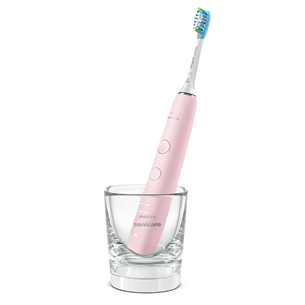 Philips Sonicare DiamondClean 9000, ceļojumu futrālis, balta/rozā - Elektriskā zobu birste