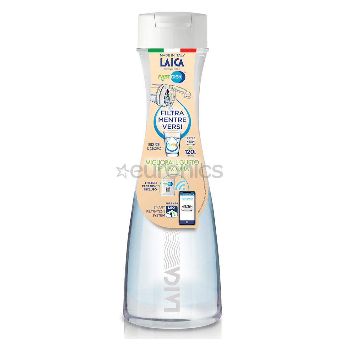 Laica GlaSSmart, 1.1 L - Pudele ar filtru