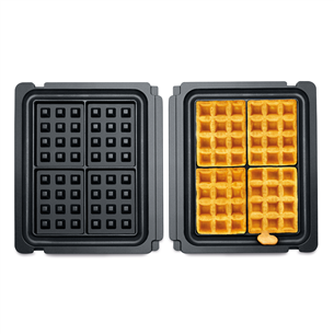 Sage the BBQ & Press™ + waffle plates, black/inox - Grill bundle