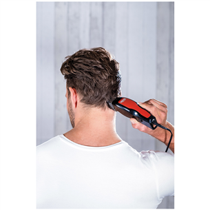 Wahl Homepro Combo, 1-25 mm, black/red - Hair clipper + trimmer