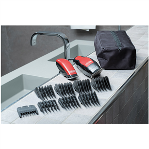 Wahl Homepro Combo, 1-25 mm, black/red - Hair clipper + trimmer