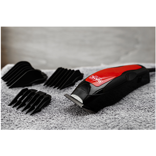 Wahl Homepro Combo, 1-25mm, melna/sarkana - Matu griežamās mašīnas komplekts