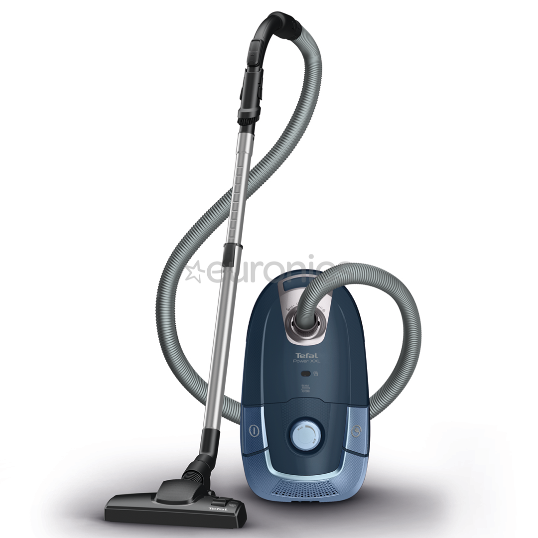 Tefal Power XXL, 450 W, zila - Putekļu sūcējs