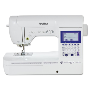 Brother Innov-is F420, white/blue - Sewing machine