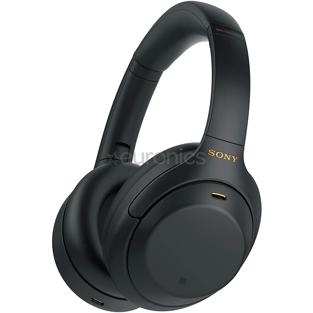 Sony WH-1000XM4, черный - Полноразмерные беспроводные наушники
