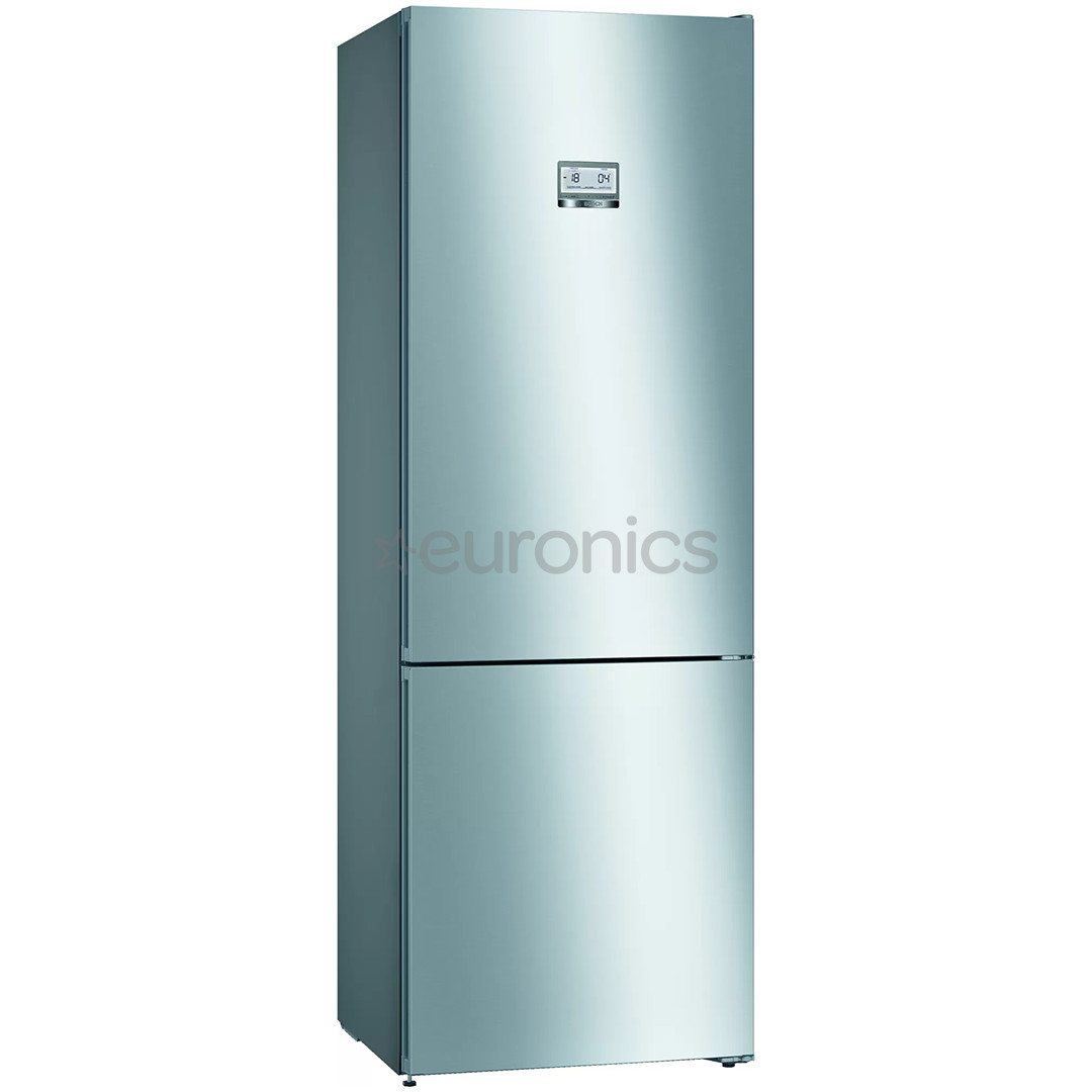 Bosch, NoFrost, augstums 203 cm, 438 L, nerūsējošā tērauda - Ledusskapis