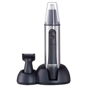 Severin, black/silver - Nose and ear hair trimming set HS0781
