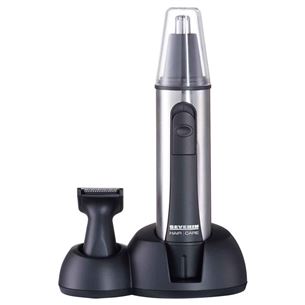 Severin, black/silver - Nose and ear hair trimming set