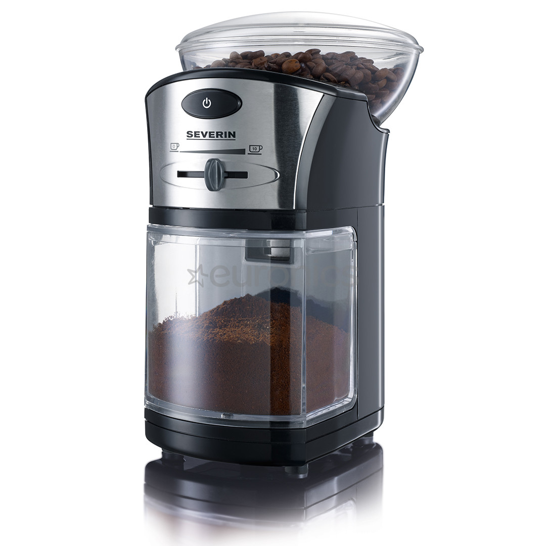 Severin, 100 W, black/inox - Coffee grinder
