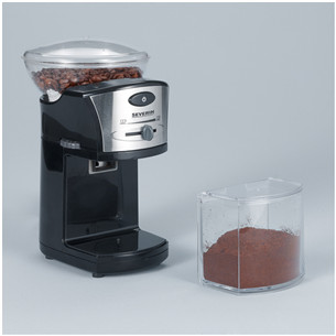Severin, 100 W, black/inox - Coffee grinder