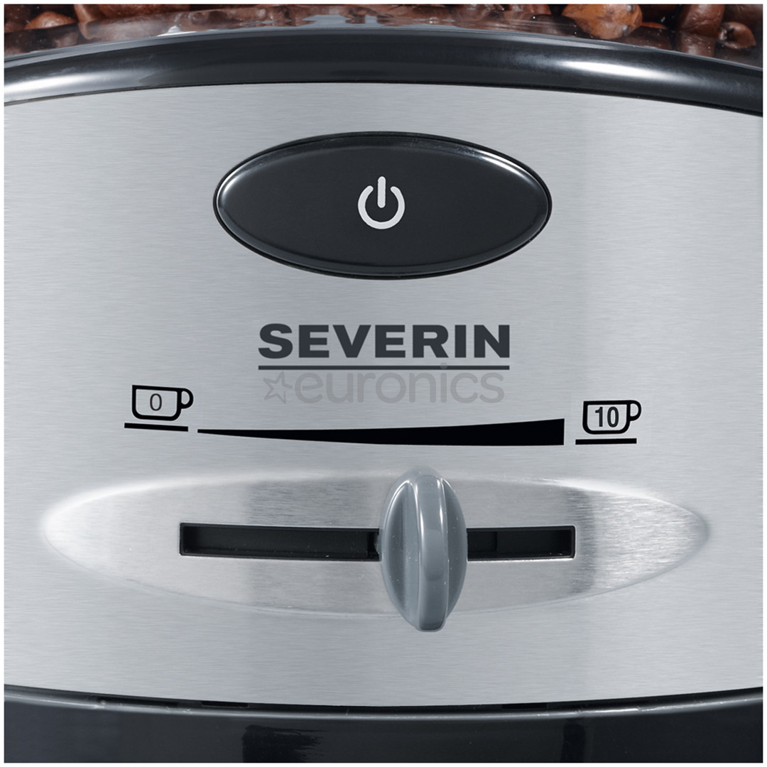 Severin, 100 W, black/inox - Coffee grinder